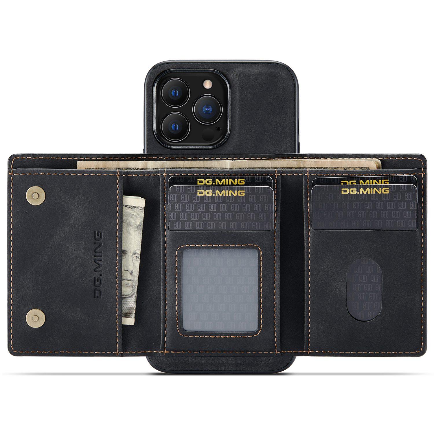DG.MING M1 Series For iPhone 15 Pro Magnetic Wallet Phone Case PC+TPU+PU Shockproof Kickstand Cover Coffee
DG.MING M1 Series For iPhone 15 Pro Magnetic Wallet Phone Case PC+TPU+PU Shockproof Kickstand Cover Coffee