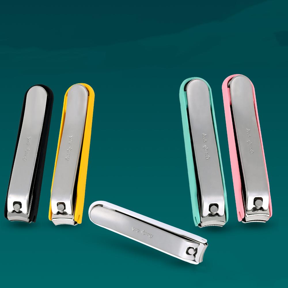 Stainless Anti-Splash Nail Clipper Durable Steel Cuticle Nipper Fingernail Clipper Manicure Tool білий
Stainless Anti-Splash Nail Clipper Durable Steel Cuticle Nipper Fingernail Clipper Manicure Tool білий