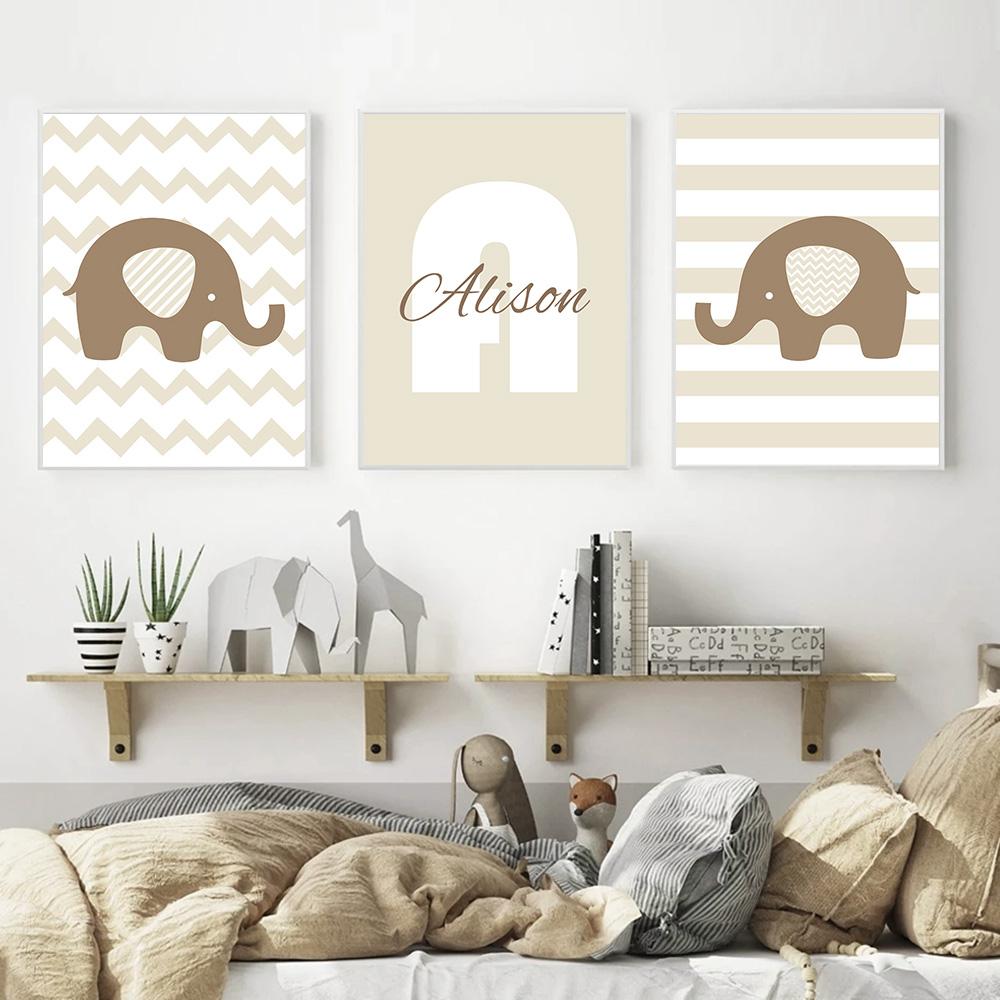 Personalized Baby Name Wall Art Poster Print Elephant Boho Canvas Painting Customize Nursery Wall Pictures Decoration Painting
Personalized Baby Name Wall Art Poster Print Elephant Boho Canvas Painting Customize Nursery Wall Pictures Decoration Painting