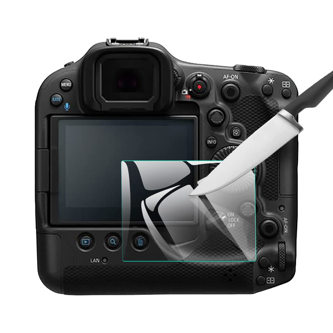 EternalStars Camera Screen Protector with 9H Full for Canon EOS R3 3-Piece Hardness, Coverage,
EternalStars Camera Screen Protector with 9H Full for Canon EOS R3 3-Piece Hardness, Coverage,