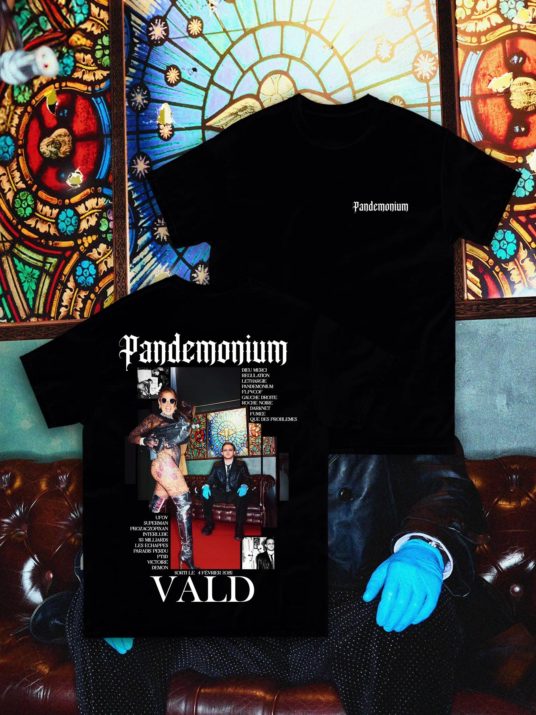 French Rapper Valds Album Pandemonium Graphic Tshirt Unisex Women Pop Music Tshirt Casual Cotton Vintage TShirt Unisex M
French Rapper Valds Album Pandemonium Graphic Tshirt Unisex Women Pop Music Tshirt Casual Cotton Vintage TShirt Unisex M