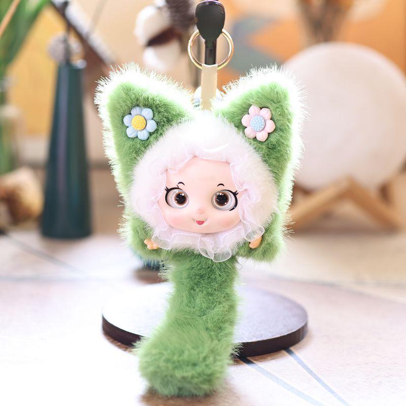 Cute Soft Fluffy Fox Vinyl Doll Plush Keychain Toys Pendant Home Ornament Backpack Hangings Stuffed Animals Birthday Gift A6
Cute Soft Fluffy Fox Vinyl Doll Plush Keychain Toys Pendant Home Ornament Backpack Hangings Stuffed Animals Birthday Gift A6