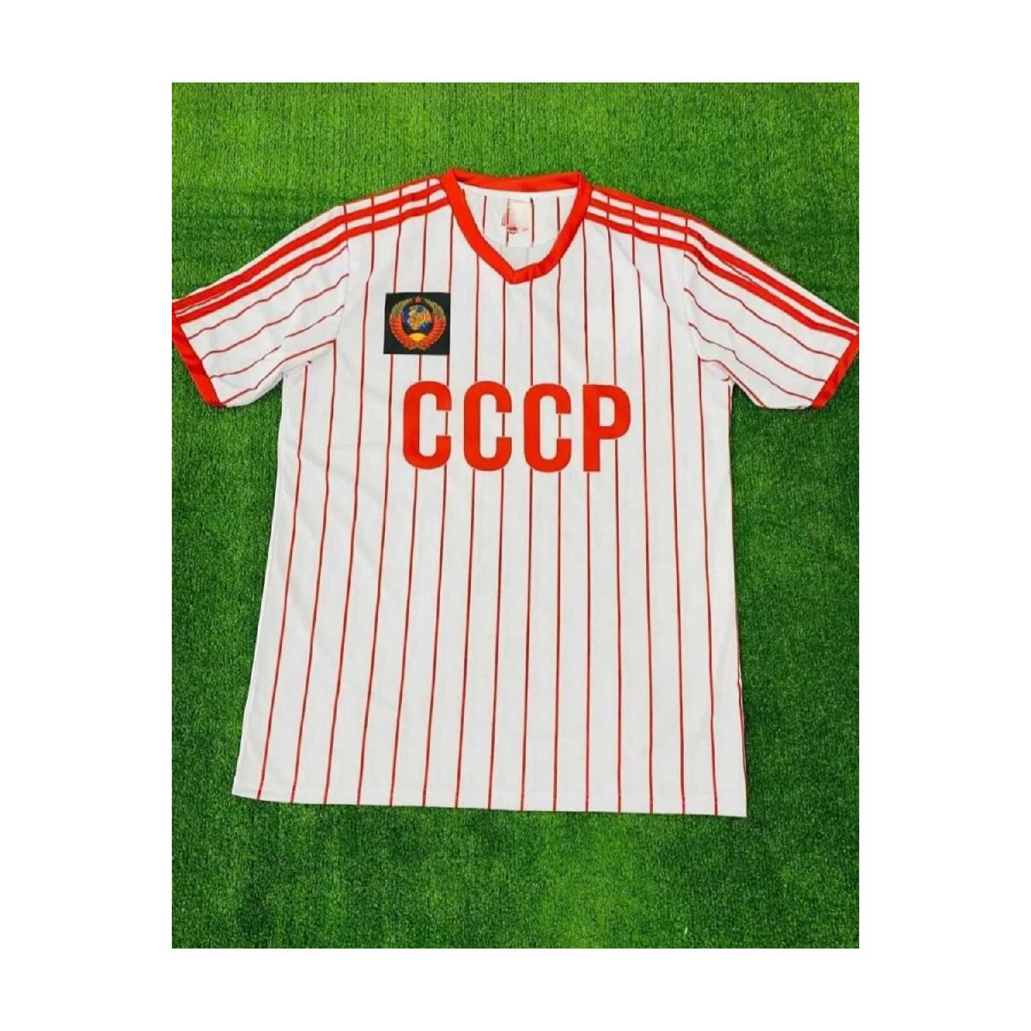 Cccp Джерси бывшего Советского Союза (директор по папе) Белый круглый воротник S1 XS
Cccp Джерси бывшего Советского Союза (директор по папе) Белый круглый воротник S1 XS