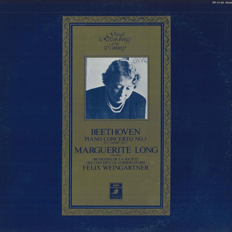 LP Record MARGUERITE LONG, FELIX WEINGARTNER, - Beethoven: Piano Concerto No. 3 GR2196 EMI ANGEL Japan Classical Used
LP Record MARGUERITE LONG, FELIX WEINGARTNER, - Beethoven: Piano Concerto No. 3 GR2196 EMI ANGEL Japan Classical Used