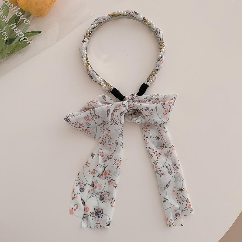 Элегантные жемчужные резинки для волос для женщин, модные резинки для волос с длинным бантом из ленты для девочек, жемчужные плетеные ободки, женские аксессуары для волос
Элегантные жемчужные резинки для волос для женщин, модные резинки для волос с длинным бантом из ленты для девочек, жемчужные плетеные ободки, женские аксессуары для волос