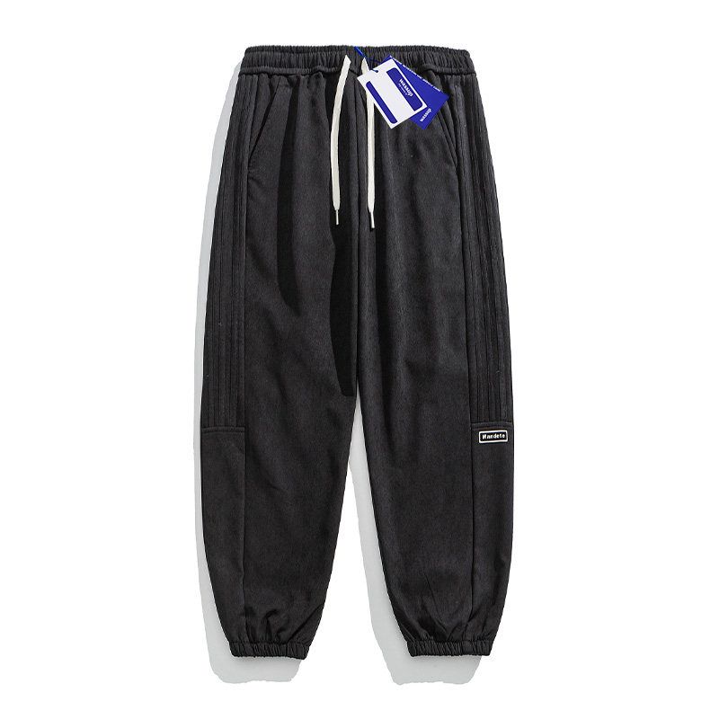 Wassup Fleece-Lined Thickened Jogger Sweatpants for Men, New Winter American Style Trendy Versatile Casual Sports Long Pants for Men and Women Black (Embroidered Logo) M
Wassup Fleece-Lined Thickened Jogger Sweatpants for Men, New Winter American Style Trendy Versatile Casual Sports Long Pants for Men and Women Black (Embroidered Logo) M