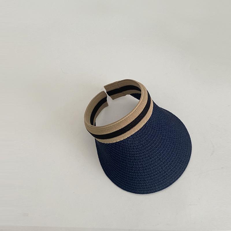 Straw Visor Hat for Girls Baby Women - Summer UV Protection Wide Brim Sun Hat, Breathable Lightweight Mother-Daughter Matching Children (47-53cm) тёмно-синий
Straw Visor Hat for Girls Baby Women - Summer UV Protection Wide Brim Sun Hat, Breathable Lightweight Mother-Daughter Matching Children (47-53cm) тёмно-синий