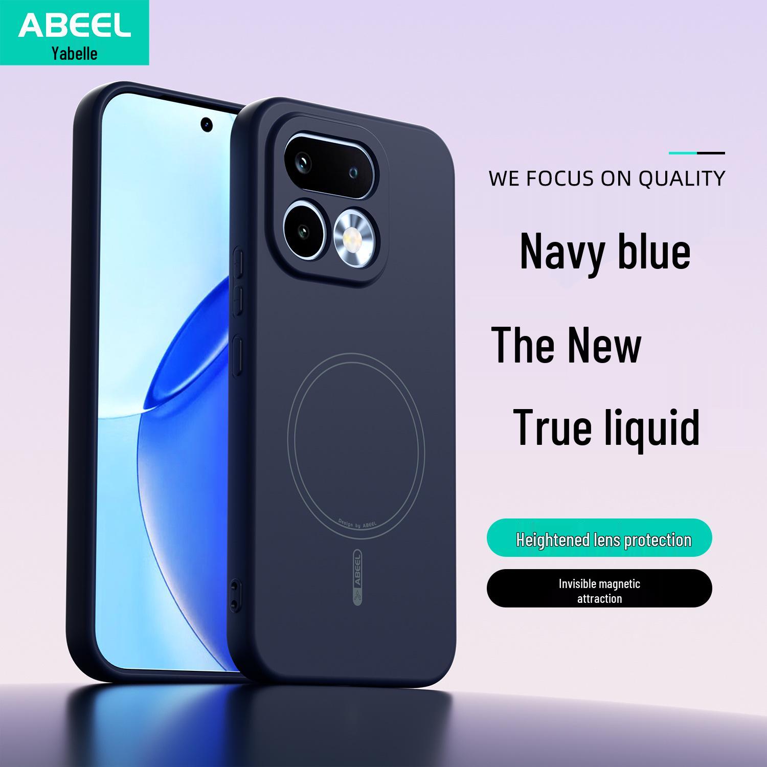 Magnetic Skin-Feel Silicone Case for Realme 16 Pro Plus - Soft, Anti-Drop Protective Cover 16 Pro глубокий/синий
Magnetic Skin-Feel Silicone Case for Realme 16 Pro Plus - Soft, Anti-Drop Protective Cover 16 Pro глубокий/синий
