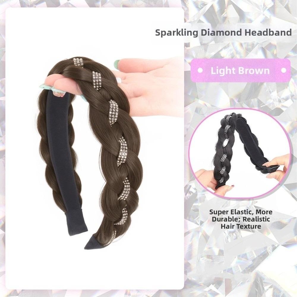 Synthetic Hand-woven Headband Elegant Fishbone Braids Hair Bands Party
Synthetic Hand-woven Headband Elegant Fishbone Braids Hair Bands Party