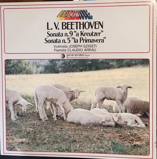 LP Record JOSEPH SZIGETI CLAUDIO ARRAU Beethoven Violin Sonatas No. 5 No OCL16158 RICORDI Italy Classical Used
LP Record JOSEPH SZIGETI CLAUDIO ARRAU Beethoven Violin Sonatas No. 5 No OCL16158 RICORDI Italy Classical Used