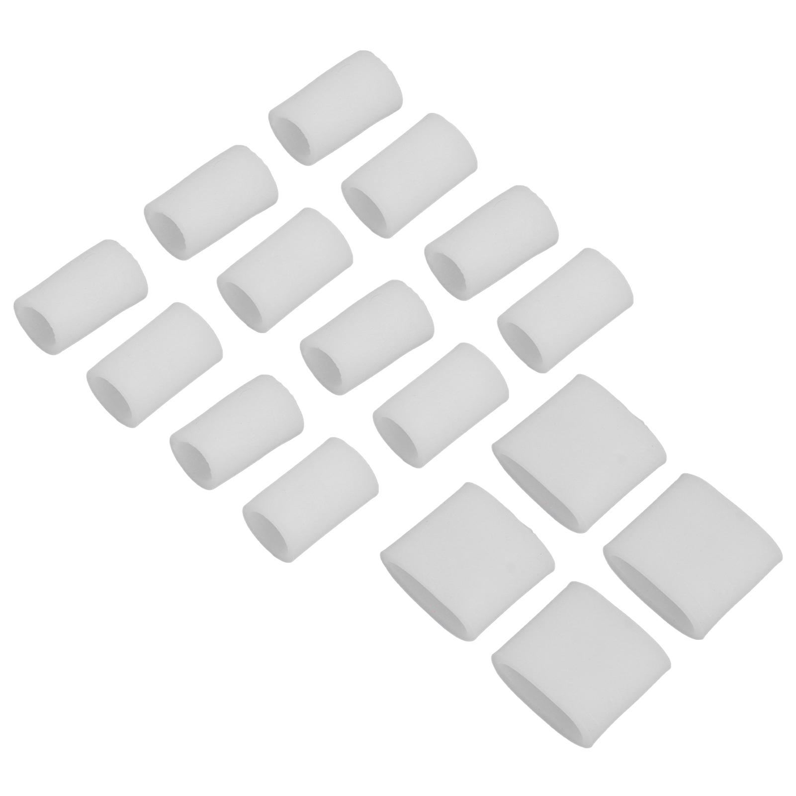 8 Pairs Toe Separator Spacer Silicone Bunion Corrector Straightener for Overlapping Toes Big Toe Alignment
8 Pairs Toe Separator Spacer Silicone Bunion Corrector Straightener for Overlapping Toes Big Toe Alignment