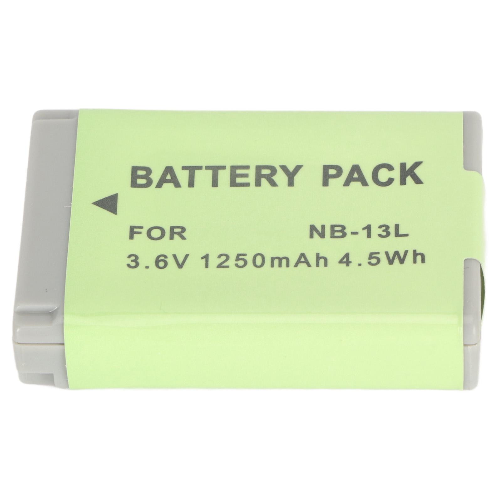 NB 13L литий-ионный аккумулятор 3,6 В 1250 мАч замена для G7X2 G7X3 G5X G9X SX720HS SX730 G1 Mark
NB 13L литий-ионный аккумулятор 3,6 В 1250 мАч замена для G7X2 G7X3 G5X G9X SX720HS SX730 G1 Mark