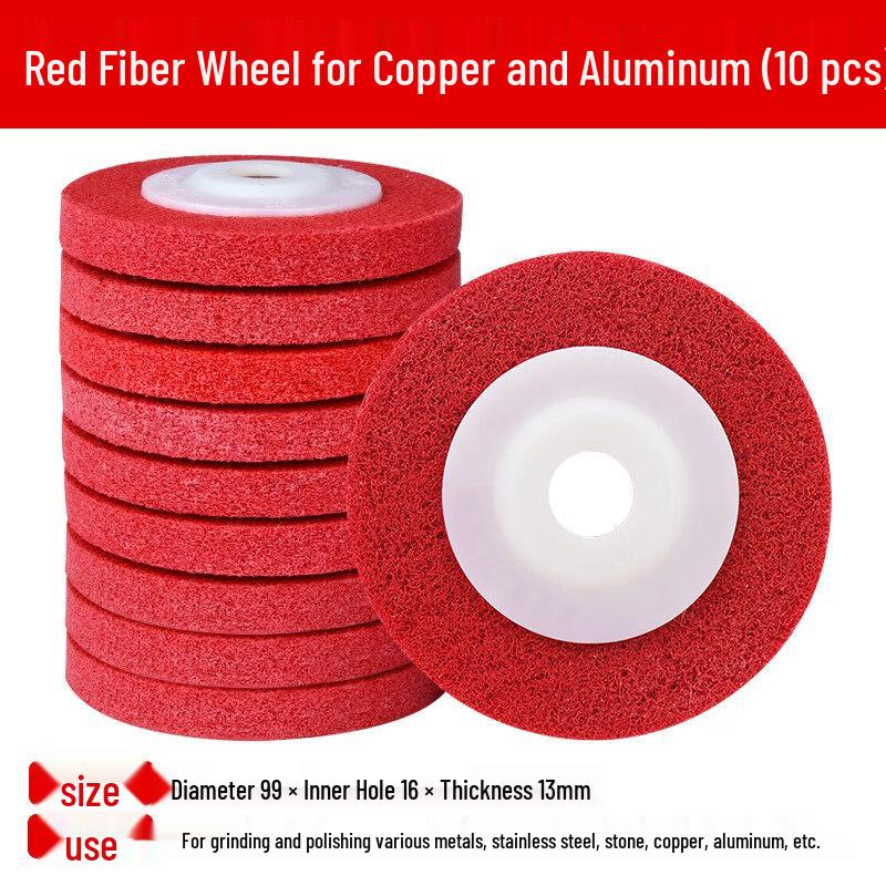 Jun Ding Ying Red Angle Grinder Nylon Polishing Discs
Jun Ding Ying Red Angle Grinder Nylon Polishing Discs