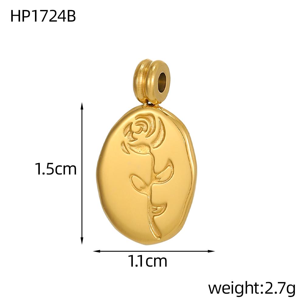 CARLIDANA Fashion Trend Gold Plated Stainless Steel Accessories Handmade DIY Rose Flower Butterfly Bee Pendants Hollow Charms
CARLIDANA Fashion Trend Gold Plated Stainless Steel Accessories Handmade DIY Rose Flower Butterfly Bee Pendants Hollow Charms