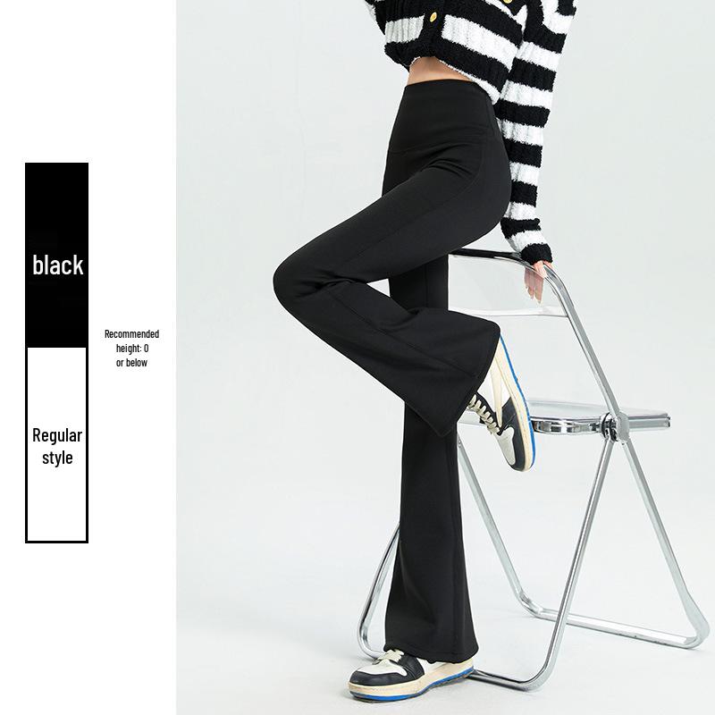 Женские черные расклешенные брюки с высокой талией из бархата, облегающие, длиной до пола, драпированные клеши для весны и осени. M
Женские черные расклешенные брюки с высокой талией из бархата, облегающие, длиной до пола, драпированные клеши для весны и осени. M