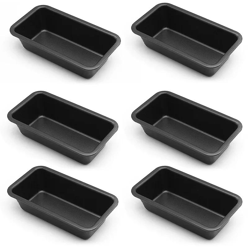 4/6Pcs Mini Bread Mold Carbon Steel Nonstick Cake Pan Toast Mold 6Inch Rectangular Cake Baking Tray Loaf Pan Kitchen Baking Tool 6Pcs
4/6Pcs Mini Bread Mold Carbon Steel Nonstick Cake Pan Toast Mold 6Inch Rectangular Cake Baking Tray Loaf Pan Kitchen Baking Tool 6Pcs