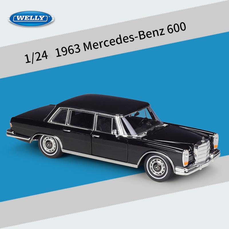 WELLY 1:24 Mercedes Benz 600 Alloy Car Diecasts & Toy Vehicles Car Model Miniature Scale Model Car Toy For Children
WELLY 1:24 Mercedes Benz 600 Alloy Car Diecasts & Toy Vehicles Car Model Miniature Scale Model Car Toy For Children