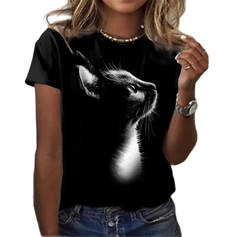3D Cat Print Women s T-shirt Urban Street Fashion T-shirt Animal Lover Summer Everyday Casual Ladies Short Sleeve Top Clothing 6XL
3D Cat Print Women s T-shirt Urban Street Fashion T-shirt Animal Lover Summer Everyday Casual Ladies Short Sleeve Top Clothing 6XL