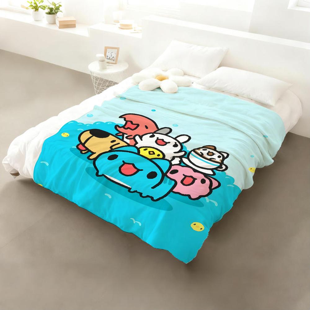 Cute B-Bugcat Capoo Throw Cozy Soft Flannel Throw Lightweight Skin-Friendly For Sofa Bed Office & Travel 75cmx90cm
Cute B-Bugcat Capoo Throw Cozy Soft Flannel Throw Lightweight Skin-Friendly For Sofa Bed Office & Travel 75cmx90cm