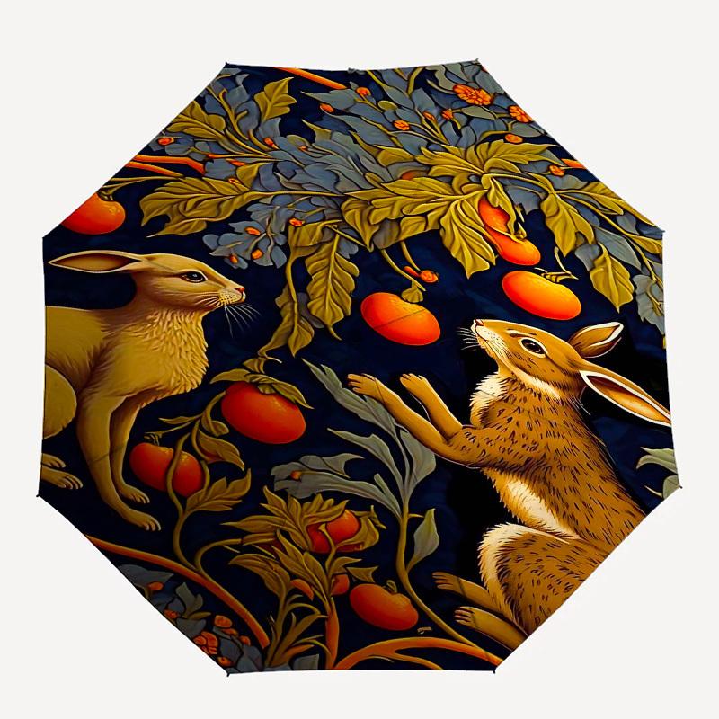 1pc rabbits orange_treeOpen/Close Umbrella-Windproof, Compact Travel Umbrella, Sturdy 8-Rib Shaft, Outdoor Accessory, 1036
1pc rabbits orange_treeOpen/Close Umbrella-Windproof, Compact Travel Umbrella, Sturdy 8-Rib Shaft, Outdoor Accessory, 1036