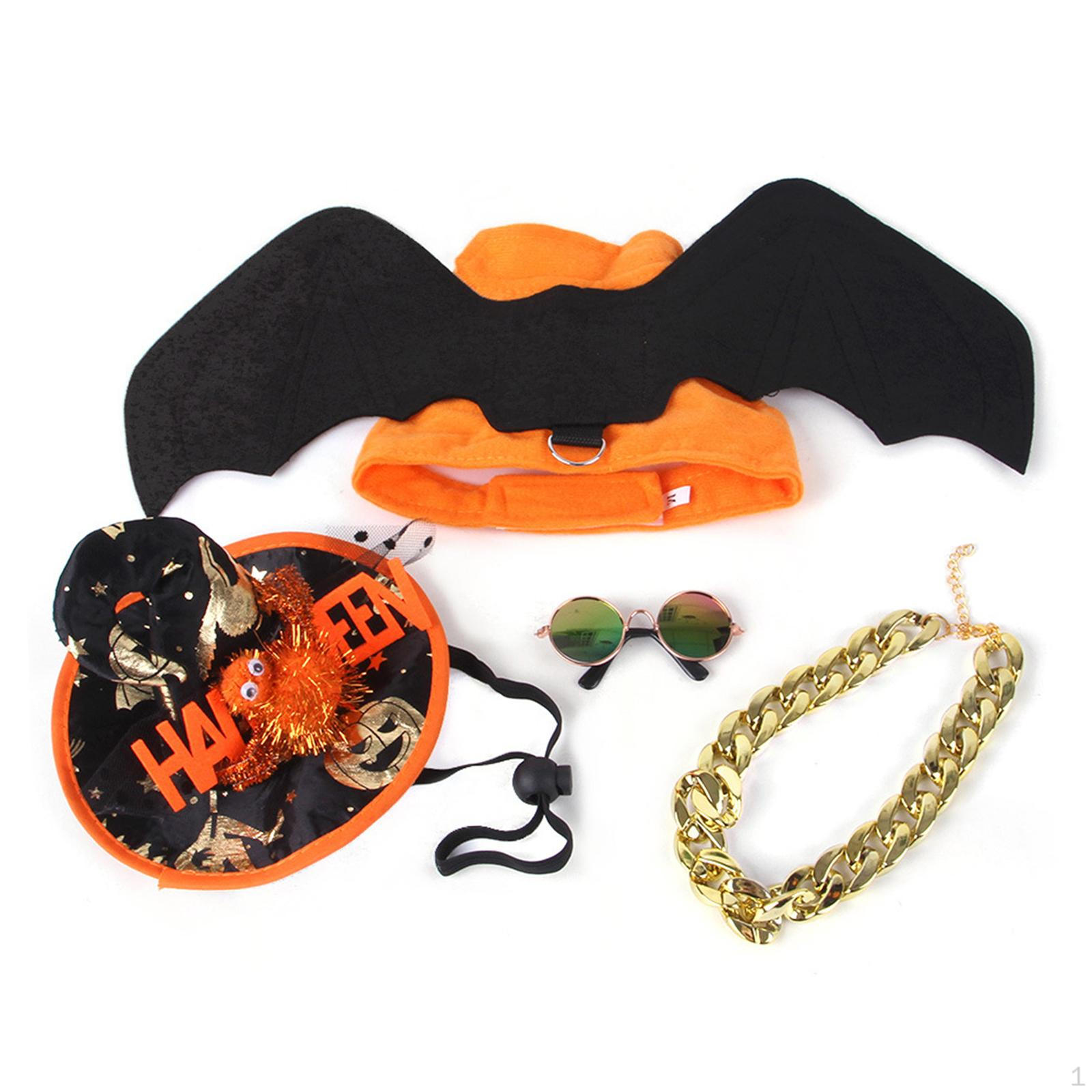 4x Adjustable Harness Clothing Decoration Halloween Pet Costumes for Cosplay
4x Adjustable Harness Clothing Decoration Halloween Pet Costumes for Cosplay