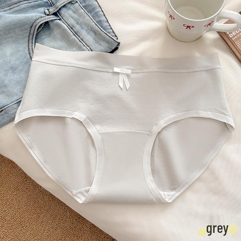 Simple Sweet Bow Antibacterial Cotton Underwear: Extended Crotch Mid-Waist Ladies Briefs L 95-115 lbs
Simple Sweet Bow Antibacterial Cotton Underwear: Extended Crotch Mid-Waist Ladies Briefs L 95-115 lbs