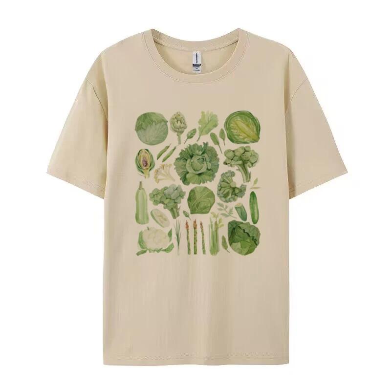 Vegetable Cabbage Graphic T-Shirt Cute Vegan Aesthetic Gardening Top Vintage Botanical Unisex Shirt Fashion Loose Women Clothes M
Vegetable Cabbage Graphic T-Shirt Cute Vegan Aesthetic Gardening Top Vintage Botanical Unisex Shirt Fashion Loose Women Clothes M
