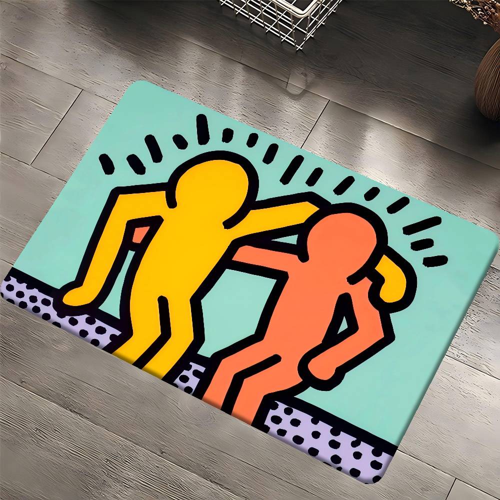K-KeithsS H-Haring Килимки для підлоги Антиковзкі Поглинають воду Довга смуга Подушка Килимок для спальні Побутові килими 40x60 cm
K-KeithsS H-Haring Килимки для підлоги Антиковзкі Поглинають воду Довга смуга Подушка Килимок для спальні Побутові килими 40x60 cm