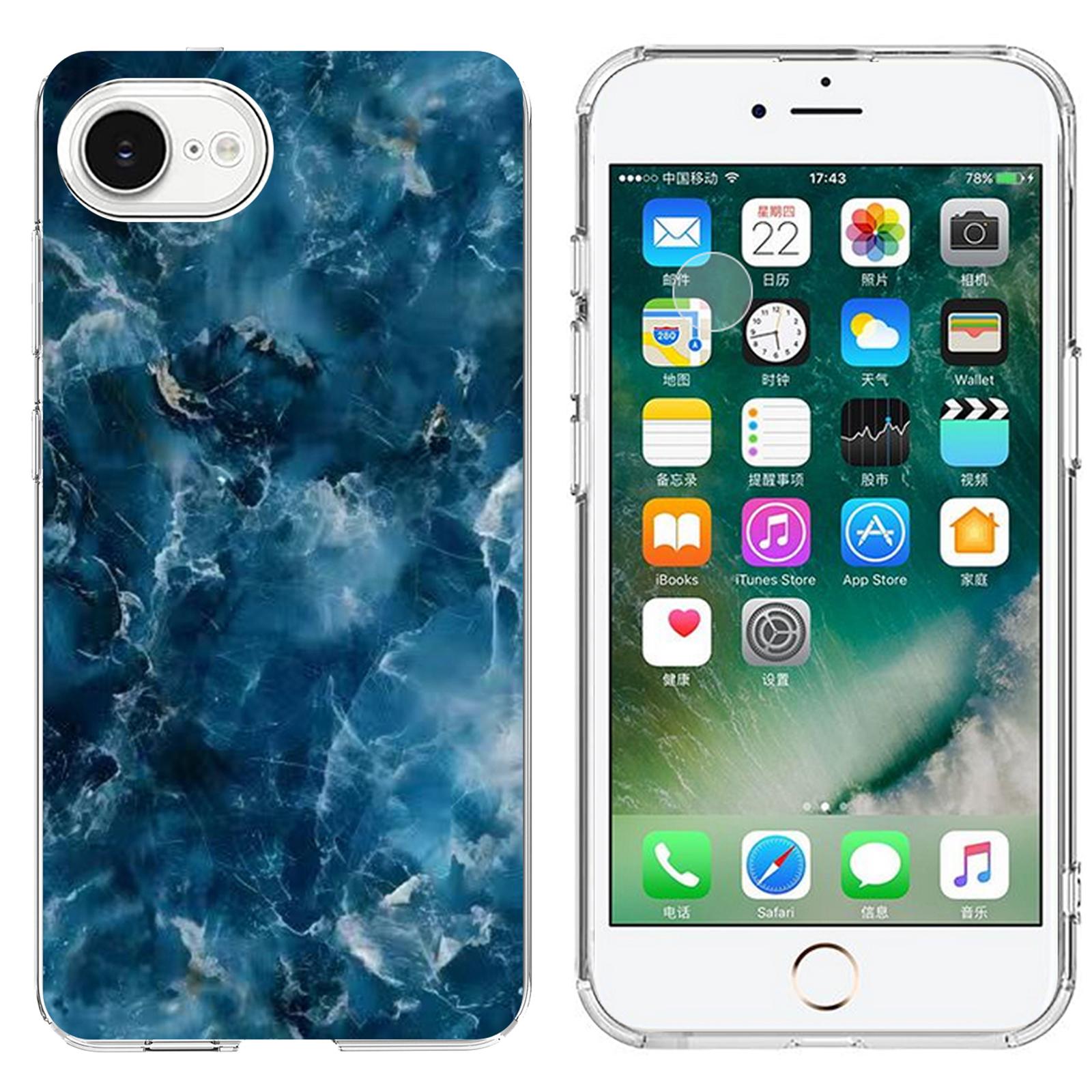 For iPhone SE (2022)/(2020)/8/7 Case Marble Pattern Printing Soft TPU Phone Cover
For iPhone SE (2022)/(2020)/8/7 Case Marble Pattern Printing Soft TPU Phone Cover