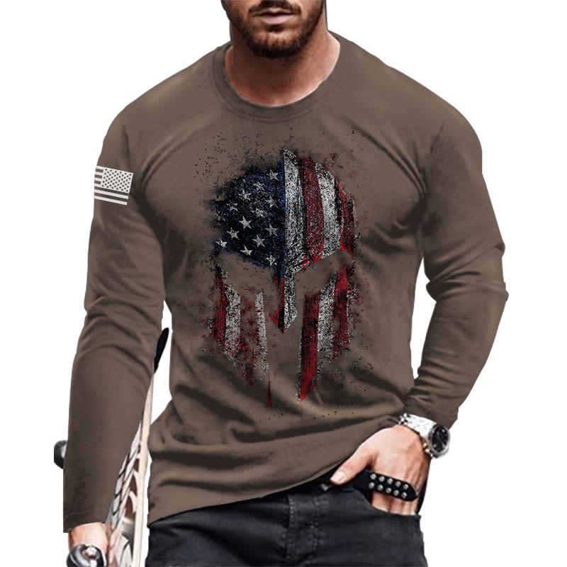 Autumn and Winter T-shirt New Men s Fashion Long Sleeved O-neck 3D Digital Printed Logo Versatile Casual Men s Top M
Autumn and Winter T-shirt New Men s Fashion Long Sleeved O-neck 3D Digital Printed Logo Versatile Casual Men s Top M