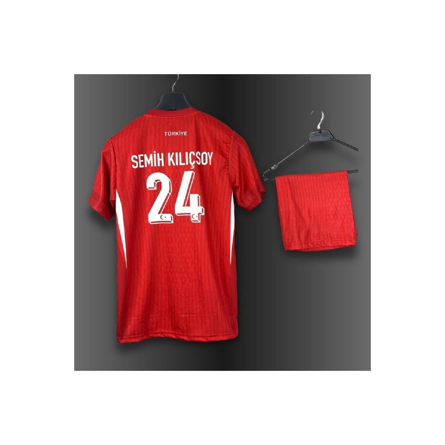 Semih Klsoy Trkiye Euro 2024 Red Kids Jersey (jersey-shorts-socks-bracelet) Set Of 4 3-4 Yaş чистый
Semih Klsoy Trkiye Euro 2024 Red Kids Jersey (jersey-shorts-socks-bracelet) Set Of 4 3-4 Yaş чистый