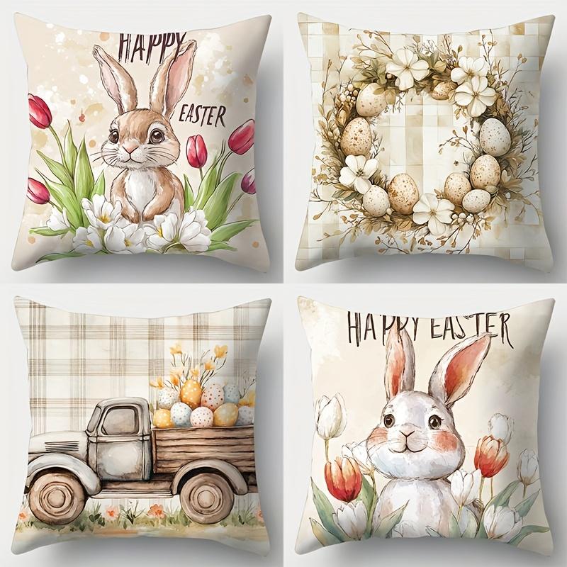 4 Piece Set New Pillow Covers Easter Pattern Warm And Cozy Beautiful And Practical Suitable For Home Sofa Decoration Home 35x35cm 4pcs
4 Piece Set New Pillow Covers Easter Pattern Warm And Cozy Beautiful And Practical Suitable For Home Sofa Decoration Home 35x35cm 4pcs