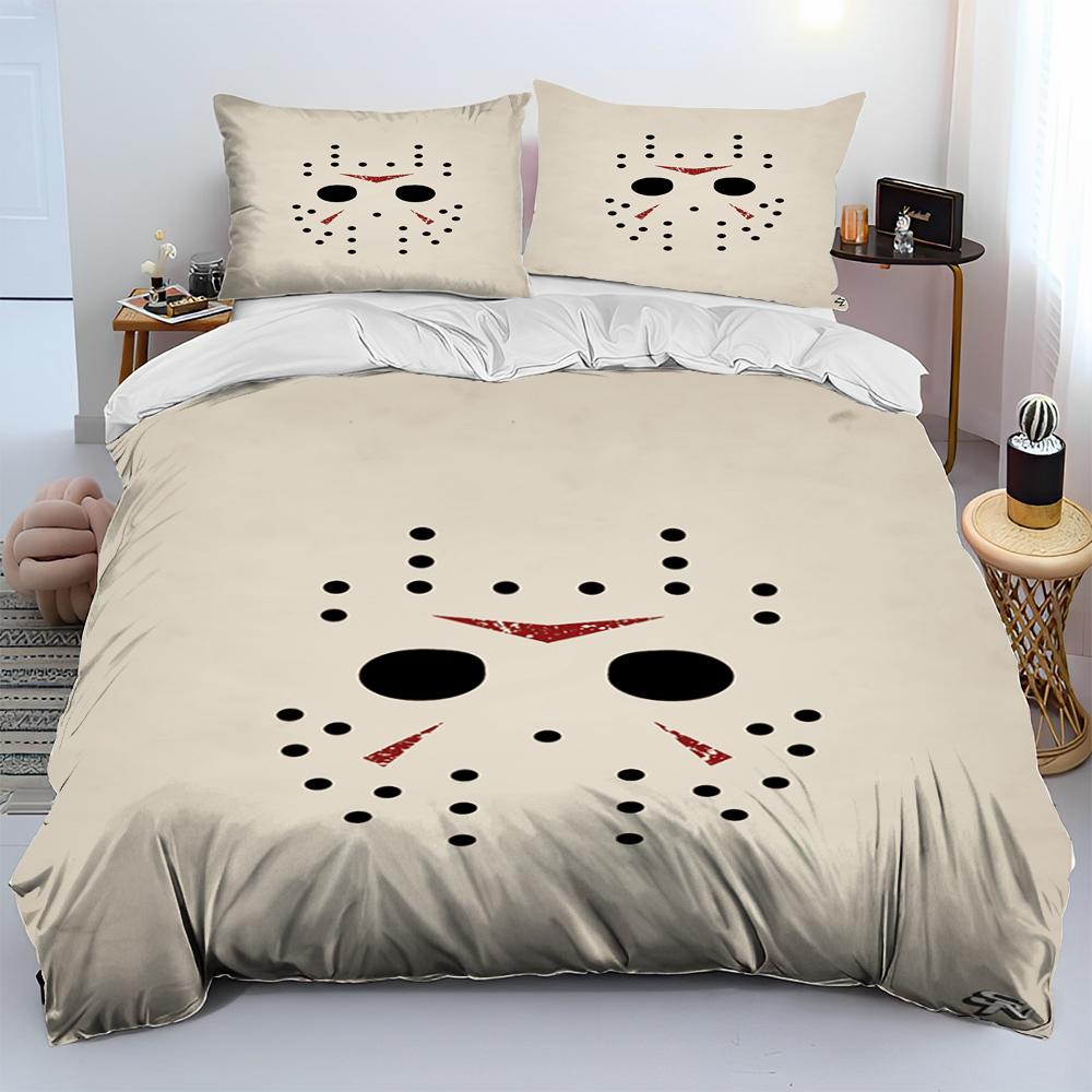 Horror Movie Character Chucky Saw Comforter Bedding SetDuvet Cover Bed Set Quilt Cover PillowcaseKing Queen Size Bedding Set US Full(200*230cm)3pcs
Horror Movie Character Chucky Saw Comforter Bedding SetDuvet Cover Bed Set Quilt Cover PillowcaseKing Queen Size Bedding Set US Full(200*230cm)3pcs