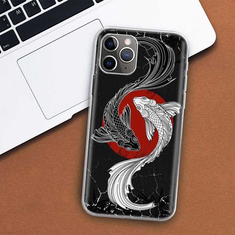 Чехол для телефона с изображением японской рыбы кои Инь-Янь для Apple iPhone 11 12 13 14 Pro 7 XR X XS Max 6 6S 8 Plus + Mini 5 SE с принтом, мягкий чехол iPhone 11
Чехол для телефона с изображением японской рыбы кои Инь-Янь для Apple iPhone 11 12 13 14 Pro 7 XR X XS Max 6 6S 8 Plus + Mini 5 SE с принтом, мягкий чехол iPhone 11