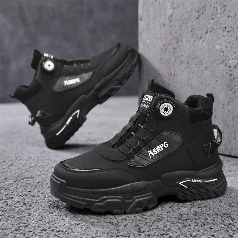 Fashion Men s Walking Sneakers Outdoor Climbing Hiking Shoes High Top Anti-slip Jogging Casual Sport Shoes Breathable Work Shoes 39 чорний
Fashion Men s Walking Sneakers Outdoor Climbing Hiking Shoes High Top Anti-slip Jogging Casual Sport Shoes Breathable Work Shoes 39 чорний