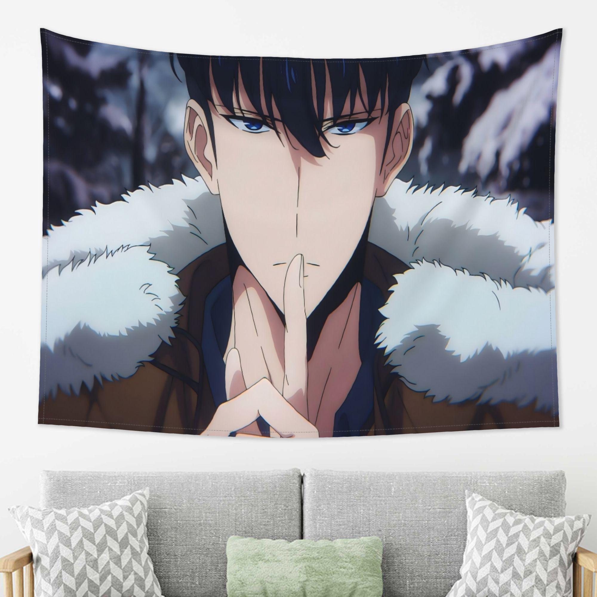 Anime Boy with Fur Collar Tapestry Trendy Wall Hanging for Bedroom and Living Room Decor Perfect Gift for Anime Fans 74x94cm(29x37in)
Anime Boy with Fur Collar Tapestry Trendy Wall Hanging for Bedroom and Living Room Decor Perfect Gift for Anime Fans 74x94cm(29x37in)