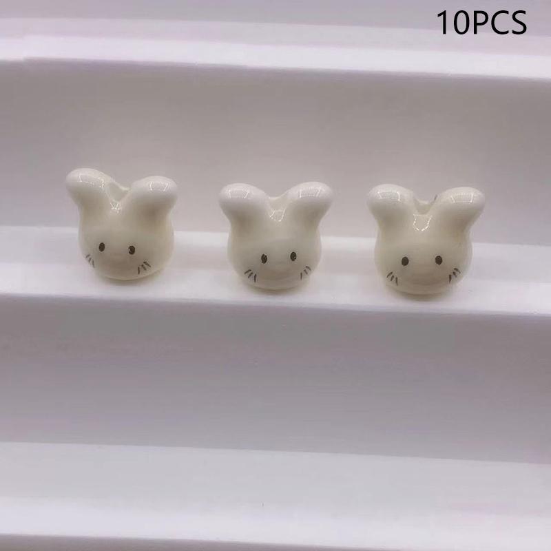 10Pcs Colorful Ceramic Little Rabbit Head Loose Spacer Beads Jewelry Making Diy Bracelet Necklace Accessories Diy Crafts
10Pcs Colorful Ceramic Little Rabbit Head Loose Spacer Beads Jewelry Making Diy Bracelet Necklace Accessories Diy Crafts