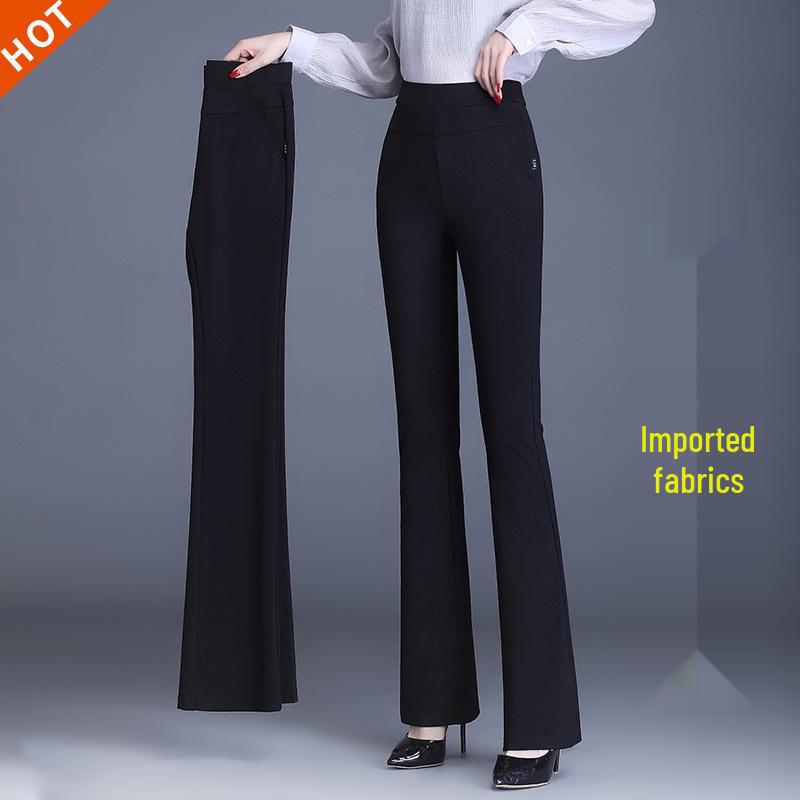 Women s High-Waist Micro Flare Pants for Spring and Autumn—Slimming, Wide-Leg, Nine-Point Casual Trousers 2XL
Women s High-Waist Micro Flare Pants for Spring and Autumn—Slimming, Wide-Leg, Nine-Point Casual Trousers 2XL