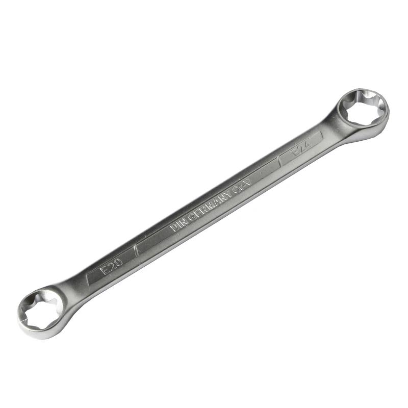 1Pcs Star Double-ended Hexagon Socket E-Torx Box Ring Wrench Spanner E-type Tools E6-E8-E10-E12-E14-E18-E20-E24
1Pcs Star Double-ended Hexagon Socket E-Torx Box Ring Wrench Spanner E-type Tools E6-E8-E10-E12-E14-E18-E20-E24