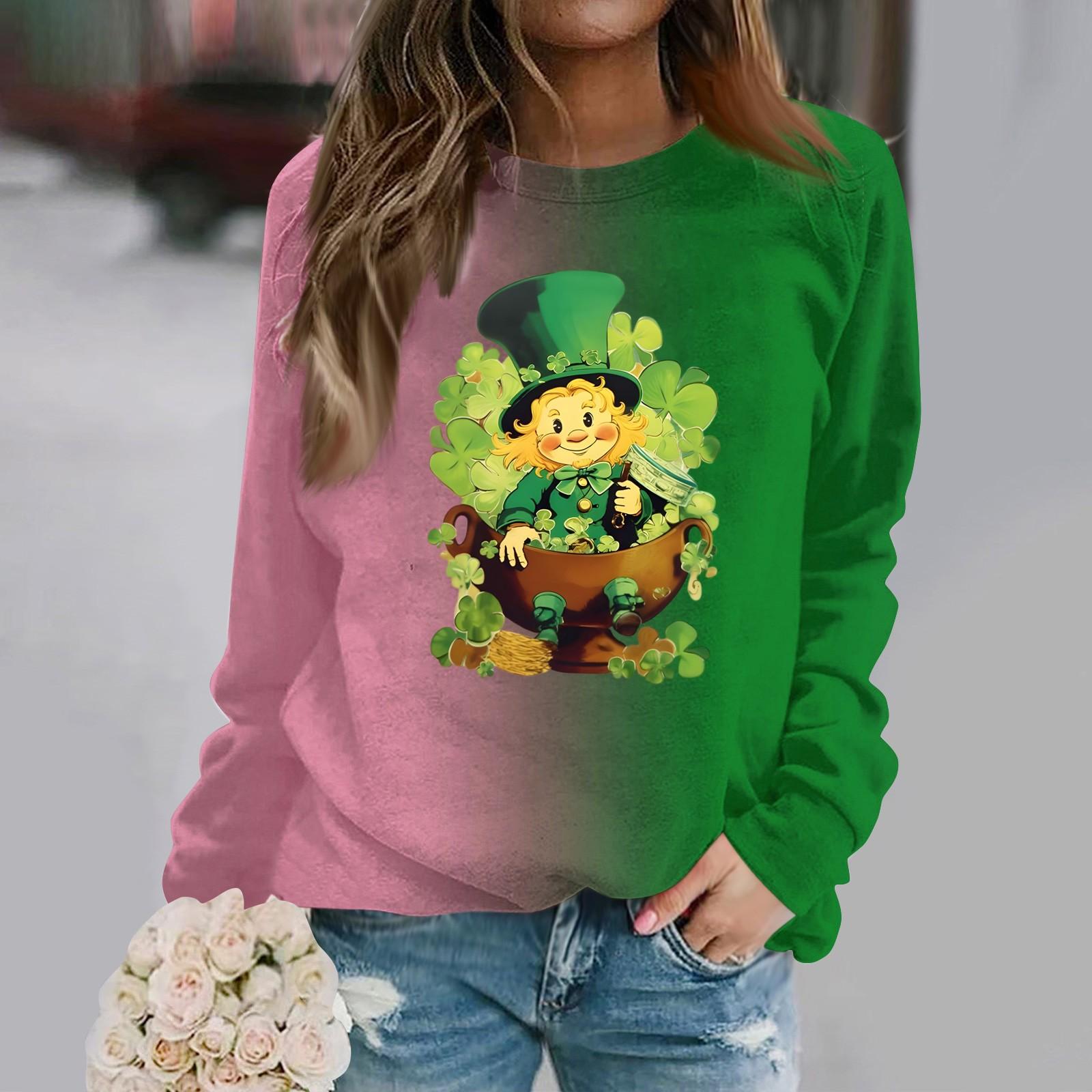 Жіноча повсякденна толстовка з довгим рукавом і круглим вирізом із принтом XL
Жіноча повсякденна толстовка з довгим рукавом і круглим вирізом із принтом XL