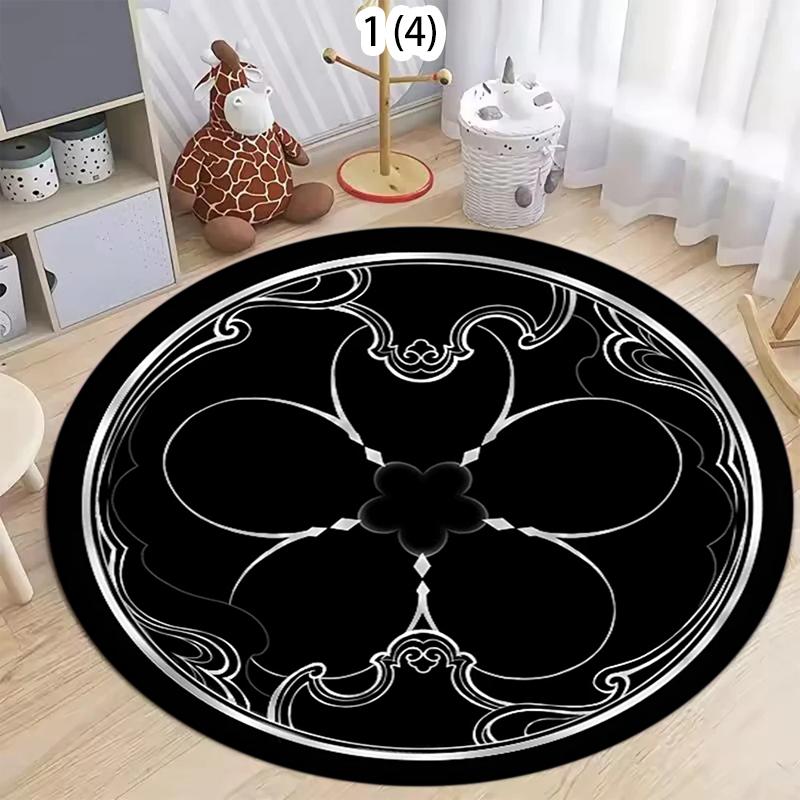 Soft Rose Hydrangea Round Area Rug Romantic Floral Pattern Non-Slip Floor Carpet for Living Rooms Cozy Home Decor Areas 80cm
Soft Rose Hydrangea Round Area Rug Romantic Floral Pattern Non-Slip Floor Carpet for Living Rooms Cozy Home Decor Areas 80cm