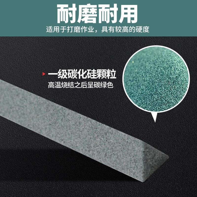 240/320/400/600 Grit Oil Stone Green Silicon Carbide Sand Bar Grinding Block Ceramic Jade Round Triangle Knife Sharpener Tool sharpening stone
240/320/400/600 Grit Oil Stone Green Silicon Carbide Sand Bar Grinding Block Ceramic Jade Round Triangle Knife Sharpener Tool sharpening stone