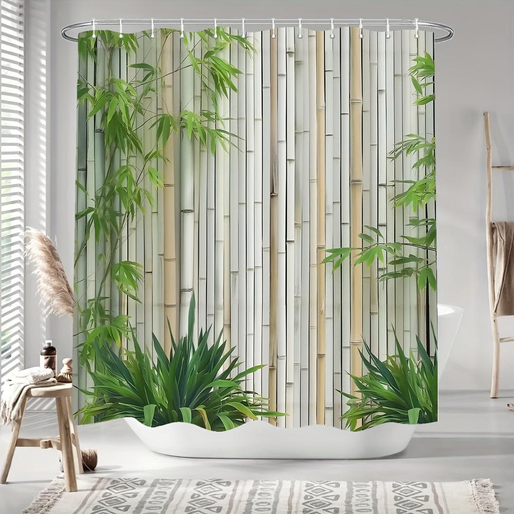 Elegant Bamboo Forest Shower Curtain For A Serene And Inviting Bathroom, Featuring A Lush Design Of Tall Bamboo Stalks W60H190(CM)-1 Pcs
Elegant Bamboo Forest Shower Curtain For A Serene And Inviting Bathroom, Featuring A Lush Design Of Tall Bamboo Stalks W60H190(CM)-1 Pcs