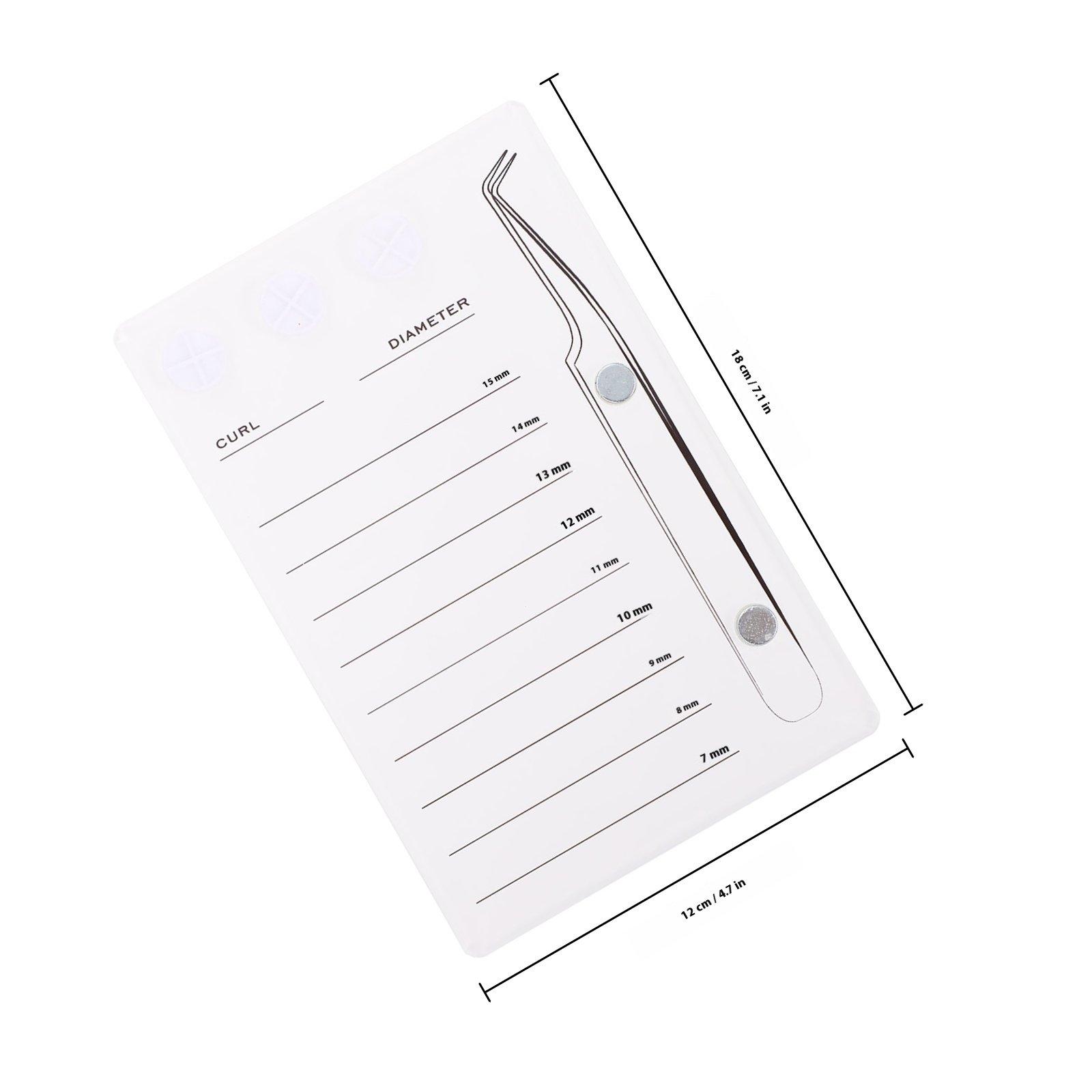 Magnetic Board Extensions Tray Acrylic False Display Grafting Supplies Travel Pallet Scaled Tray Eyelash Storage Eyelash Removal білий
Magnetic Board Extensions Tray Acrylic False Display Grafting Supplies Travel Pallet Scaled Tray Eyelash Storage Eyelash Removal білий