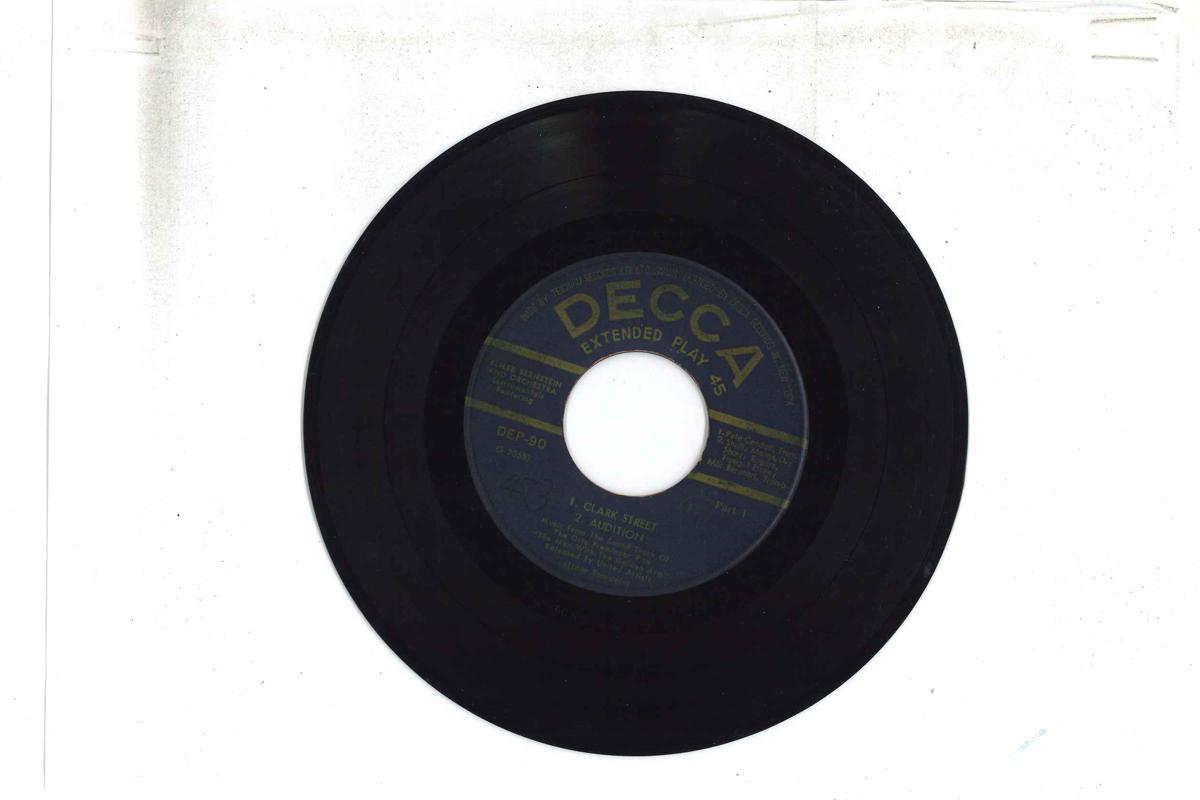 7inch Record ELMER BERNSTEIN - Clark Street DEP90 DECCA Japan Soundtracks & Musicals Used
7inch Record ELMER BERNSTEIN - Clark Street DEP90 DECCA Japan Soundtracks & Musicals Used