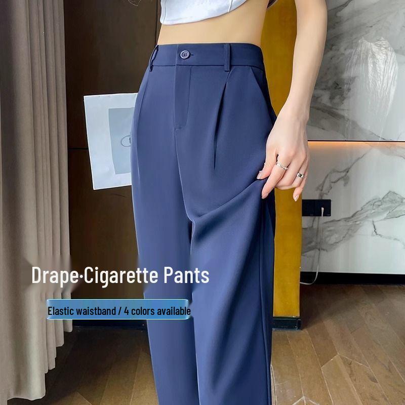 Khaki High-Waist Slimming Women s Pants: Nine-Tenths Length, Spring/Autumn, Straight-Leg, Casual Harem Style. 2XL (130-145 jin)
Khaki High-Waist Slimming Women s Pants: Nine-Tenths Length, Spring/Autumn, Straight-Leg, Casual Harem Style. 2XL (130-145 jin)