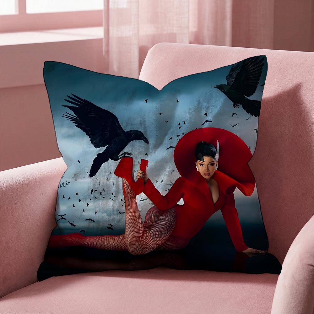 Cardi B Cushion Cover Multi-Scene Pillow Cover for Home & Car - Reversible, Soft & Durable for Daily Use 30cmx30cm
Cardi B Cushion Cover Multi-Scene Pillow Cover for Home & Car - Reversible, Soft & Durable for Daily Use 30cmx30cm