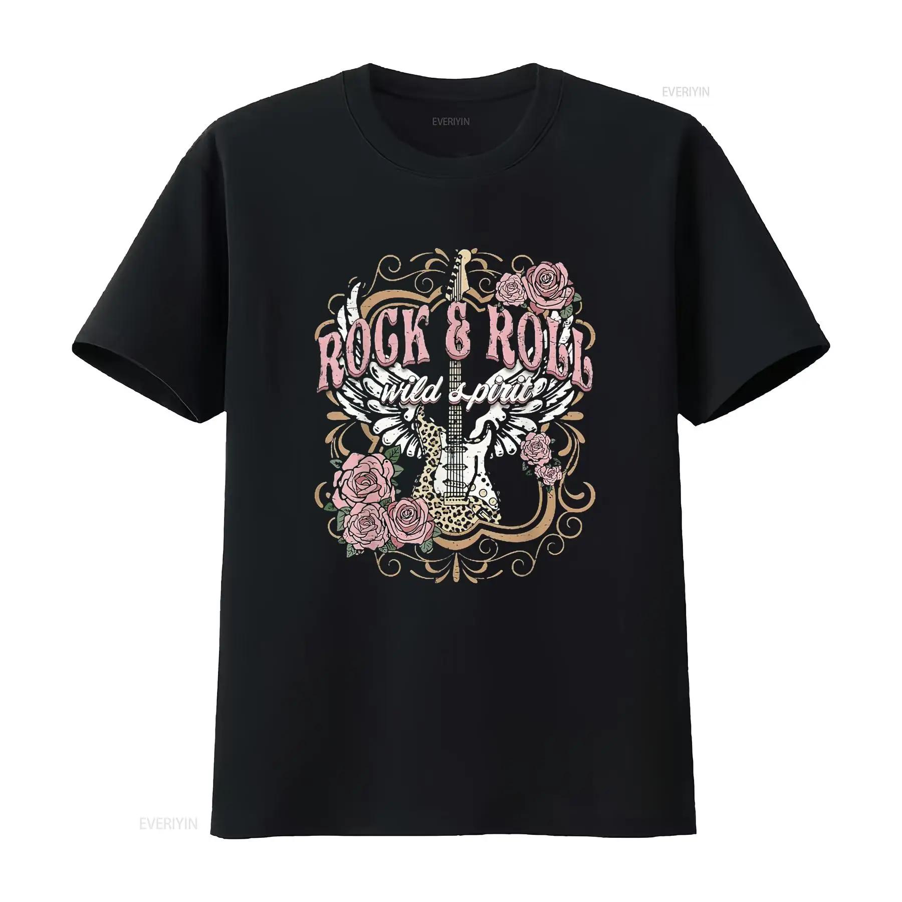 Womens Rock And Roll Wild Spirit Boho Angel Wings Floral Guitar T Shirt Black Vintage Washed Top For Everyday Wear Stretched ... 5XL різнокольоровий
Womens Rock And Roll Wild Spirit Boho Angel Wings Floral Guitar T Shirt Black Vintage Washed Top For Everyday Wear Stretched ... 5XL різнокольоровий