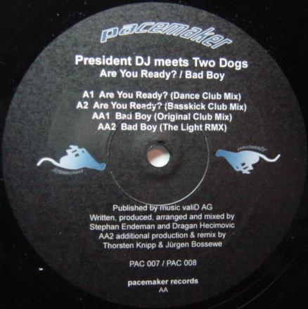12-дюймовая пластинка PRESIDENT DJ, TWO DOGS - Вы готовы / Bad Boy PAC007PAC008 Кардиостимулятор Recor 2004 Германия Танцевальная и Электронная Б/У
12-дюймовая пластинка PRESIDENT DJ, TWO DOGS - Вы готовы / Bad Boy PAC007PAC008 Кардиостимулятор Recor 2004 Германия Танцевальная и Электронная Б/У