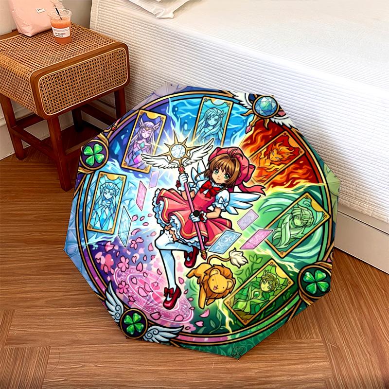 1PC Automatic Folding Umbrella Cardcaptor Sakura Pattern 8 Ribs Portable Foldable Travel Umbrella Christmas Birthday Gift
1PC Automatic Folding Umbrella Cardcaptor Sakura Pattern 8 Ribs Portable Foldable Travel Umbrella Christmas Birthday Gift